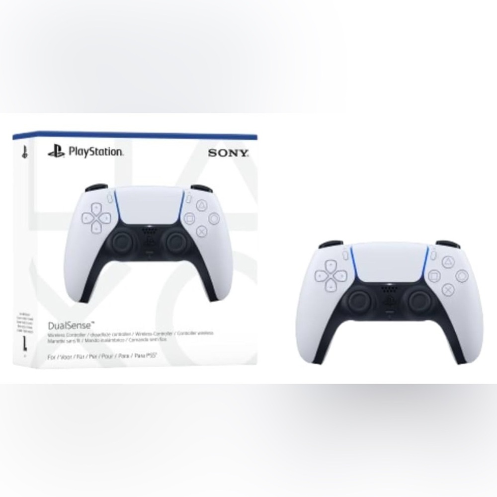 PlayStation DualSense® Wireless Controller - White New Open Box